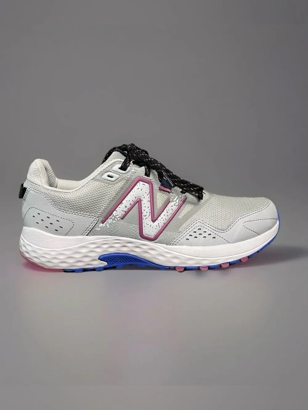 New Balance T410 Women's Gray/Pink Trail Running Shoes Size 11M